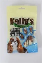 חטיף קליס דג קוד עטוף בכבש