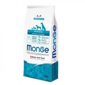 מונג' היפואלרגני טונה וסלמון 12 ק"ג