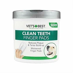 מגבונים לניקוי שיניים לכלבים - VET'S BEST