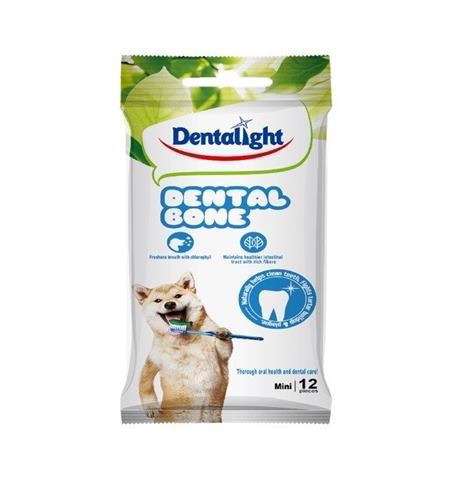 dental bone עלה דנטלי מיני 90 גרם (12 יחידות בשקית)